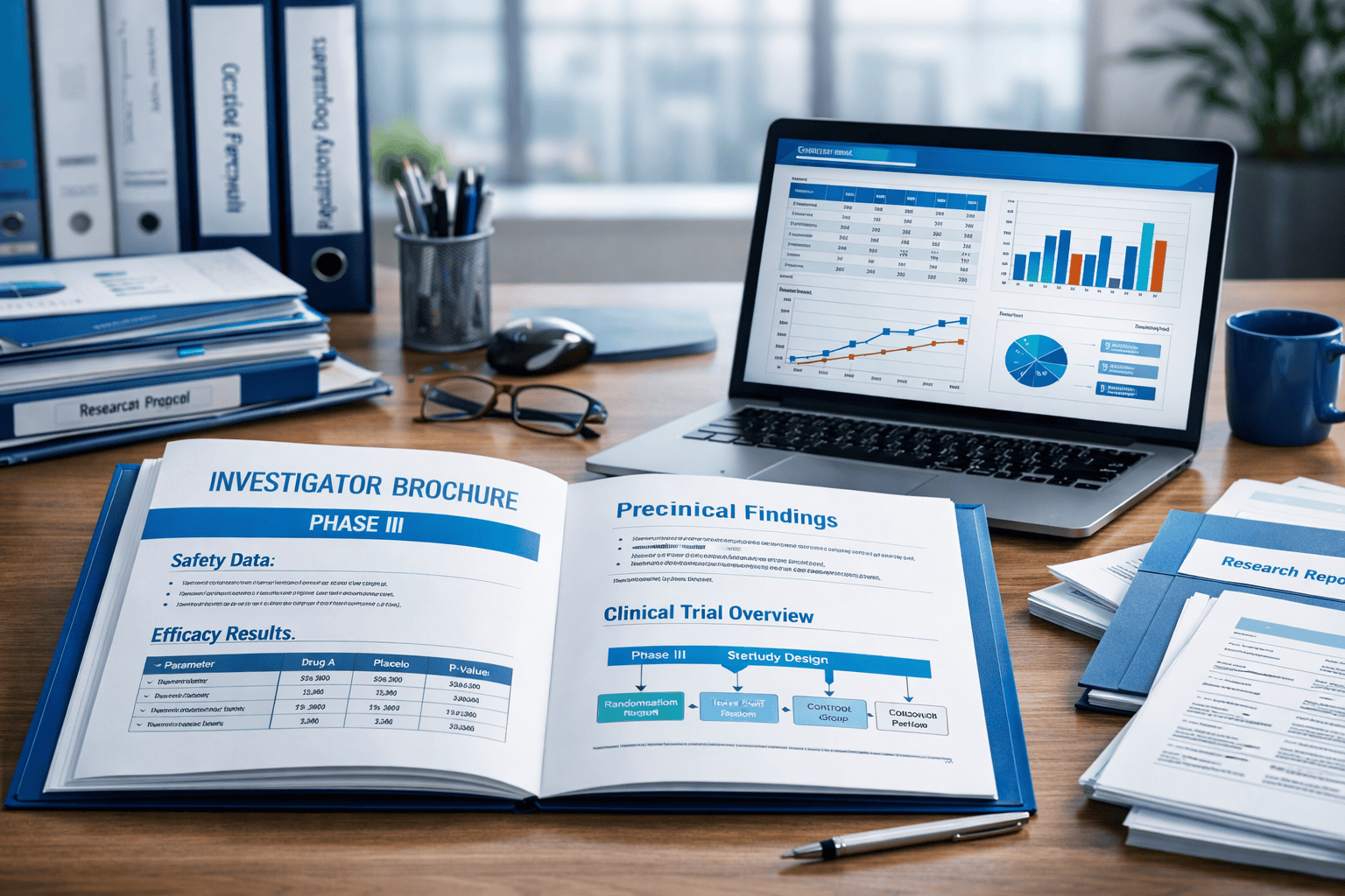 Investigator Brochure Development for a Clinical Trial